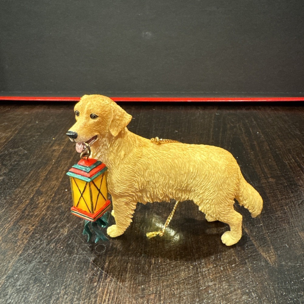 Danbury Mint A Golden Holiday Holiday Glow Ornament